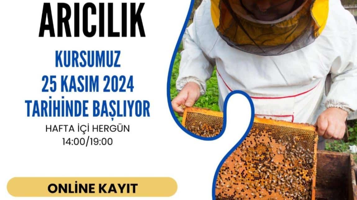 Arıcılık kursumuz 25 Kasımda başlıyor 